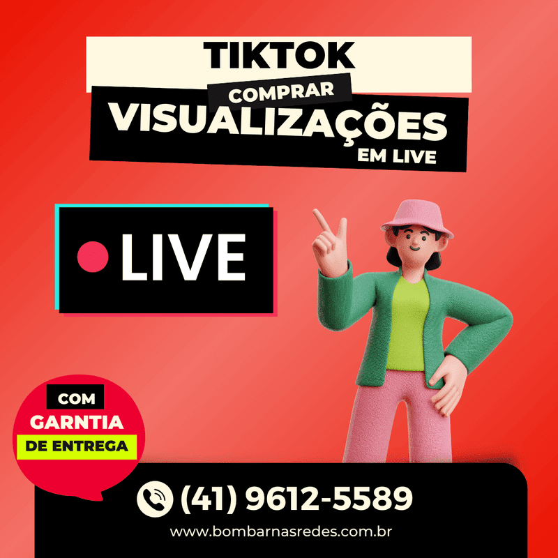 Visualizacoes em Live do TikTok › Votos em Enquete Visualizações em Live do TikTok