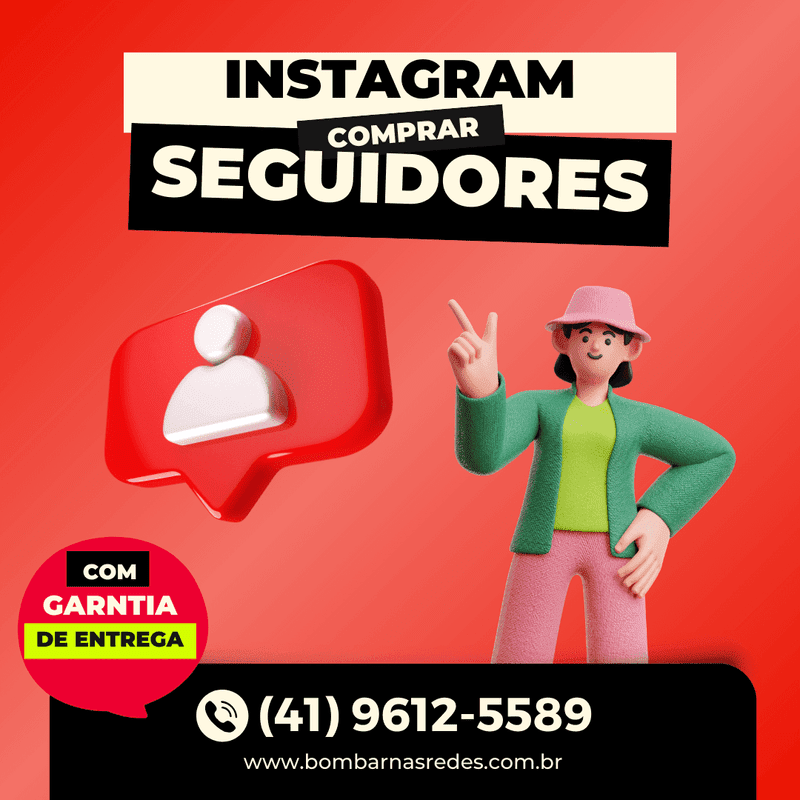 Seguidores no Instagram